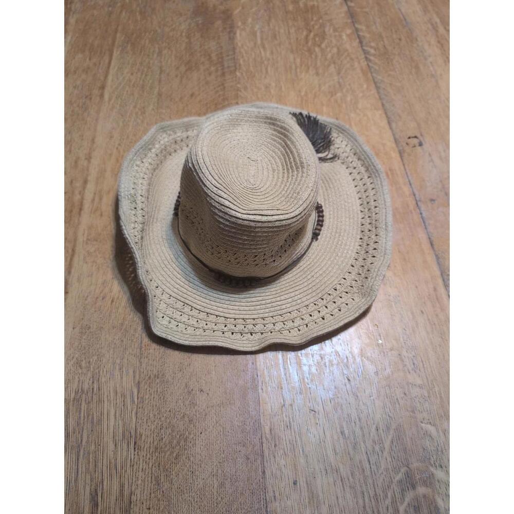 Pugs One Size Womens Straw 100%  Paper Beach Hat